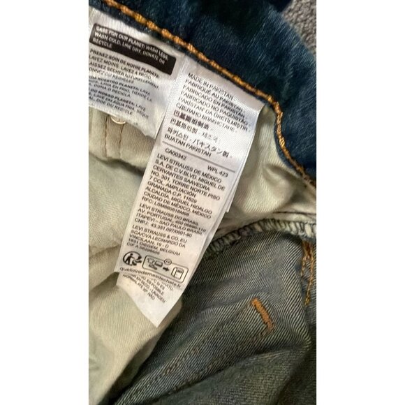 Levi's 559 Relaxed Straight Fit Jeans Men's 34x32 Medium Wash Denim Red Tab - Picture 4 of 4